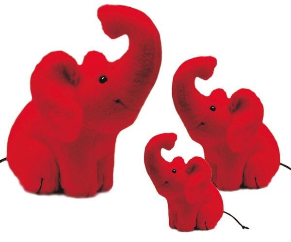 Elefant, Plüschfigur 13 cm