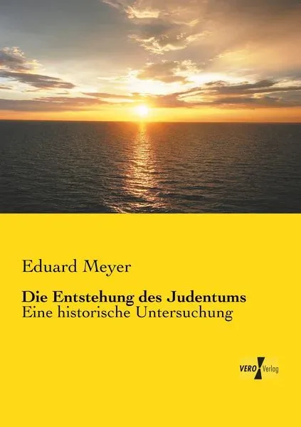Die Entstehung des Judentums