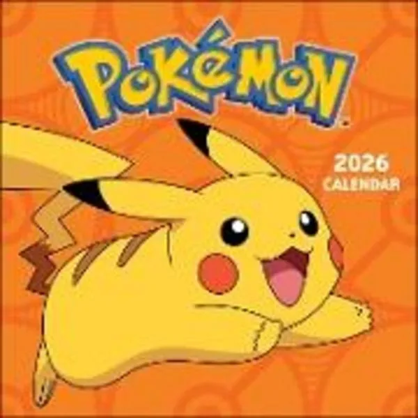 Pokémon: Pokémon 2026 Wall Calendar