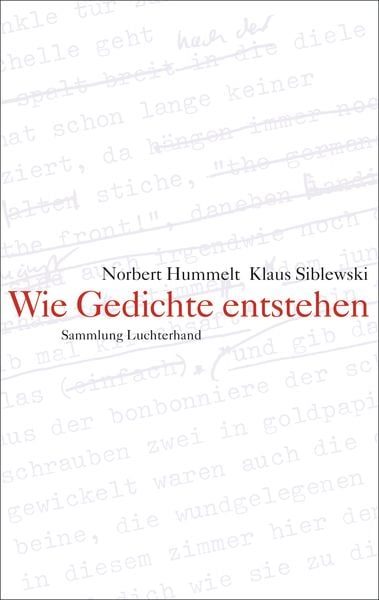Wie Gedichte entstehen