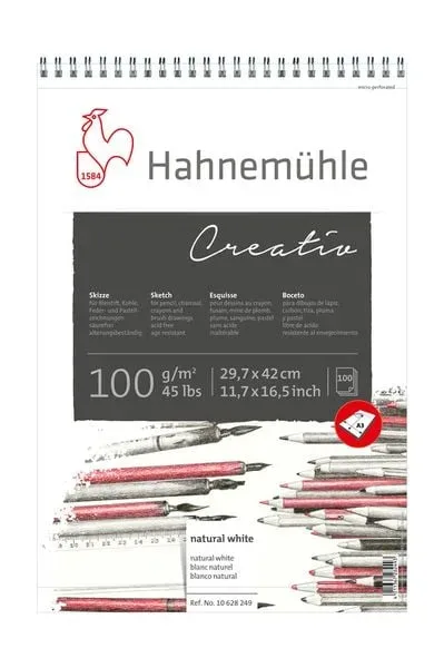 Hahnemühle Papier Creativ, DIN A3, 100 g/m²