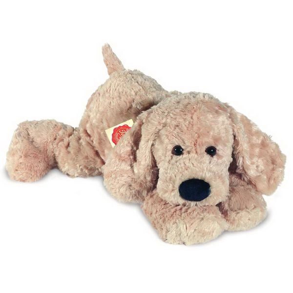 Hermann Teddy Kuscheltier SCHLENKERHUND (40 cm) in beige
