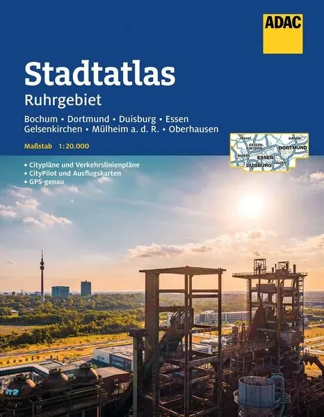 ADAC Stadtatlas Ruhrgebiet 1:20.000