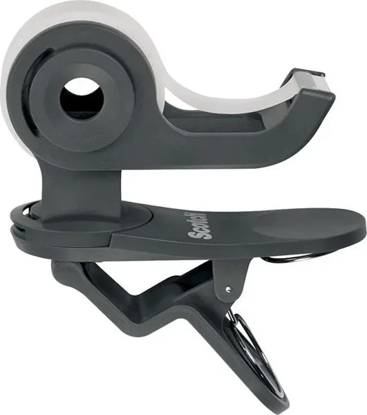 SCOTCH Abroller Clip and Twist d.grau C19-CLIP-CG 1 Rolle Magic Tape 19mmx8.89m