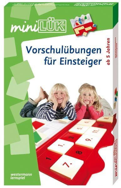 miniLüK-Set: Vorschulübungen für Einsteiger, Lernbuch