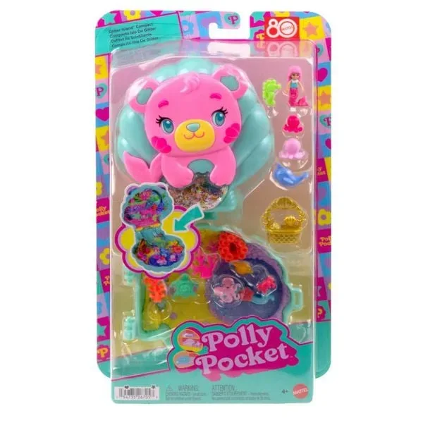 Polly Pocket - Meer-Bär Schatulle, Multicolor