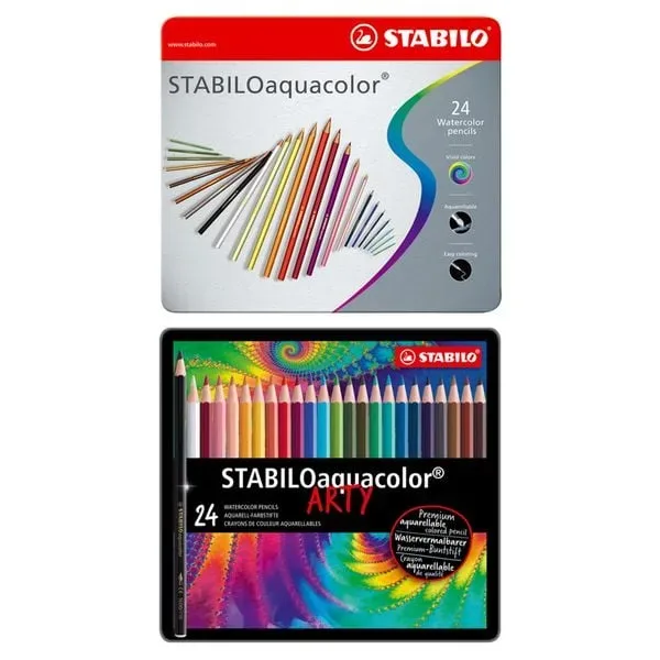 STABILO Farbstift aquacolor 2,8mm 16245 24 St&uuml;ck