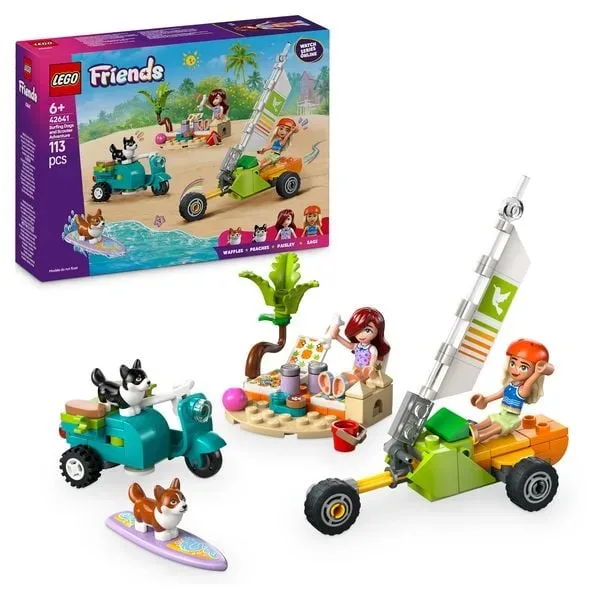 LEGO® - 42641 Strandabenteuer mit Hunden, Multicolor