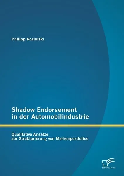 Shadow Endorsement in der Automobilindustrie: Qualitative Ansätze zur Strukturierung von Markenportfolios