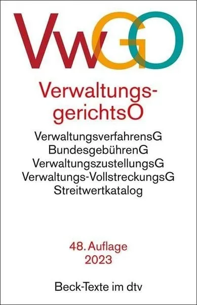 Verwaltungsgerichtsordnung, Verwaltungsverfahrensgesetz VwGO