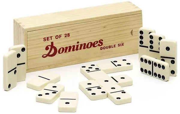 Piatnik - Spiele Domino, 28 Steine