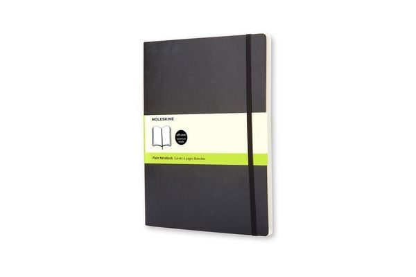 Moleskine soft, Extra Large Size, Plain Notebook