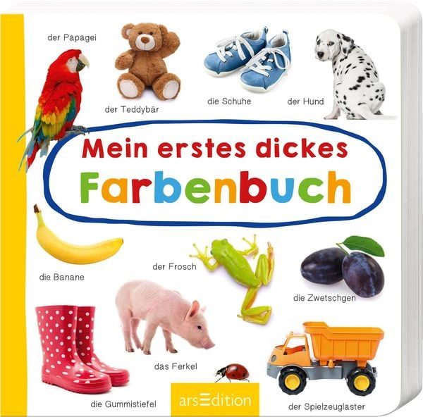 Pappbilderbuch Mein erstes dickes Farbenbuch