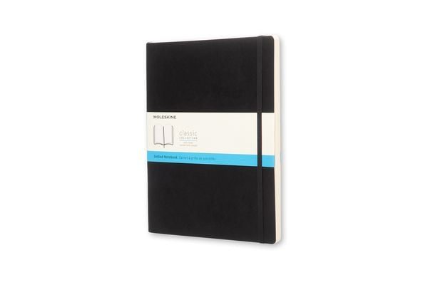 Moleskine Notizbuch, XL, Punktraster, schwarz