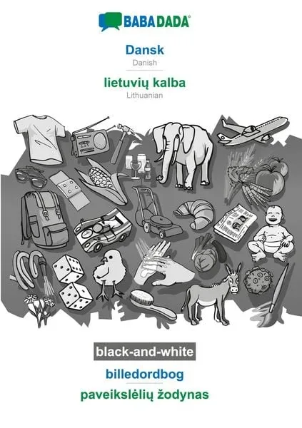 Dansk - lietuvi¿ kalba, billedordbog, BW