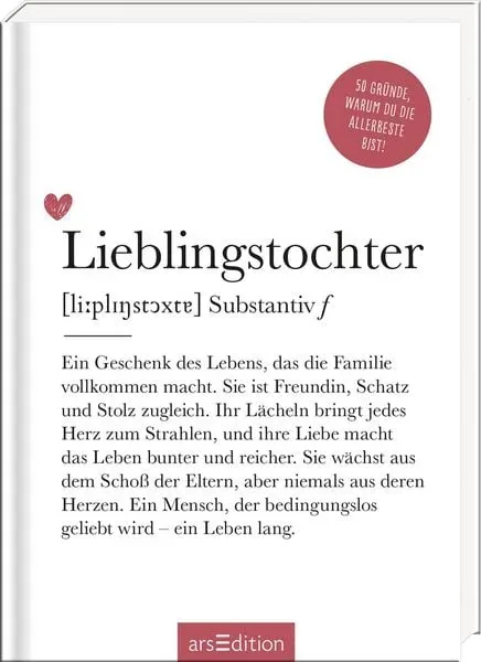 Lieblingstochter (Substantiv, f)