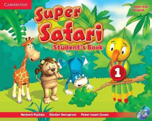 Super Safari American English Level 1 Student's Book with DVD-ROM