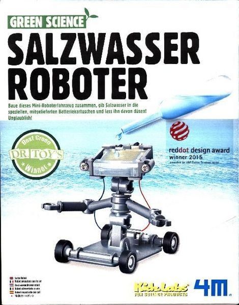 Green Science Salzwasser Roboter, Experimentierkasten