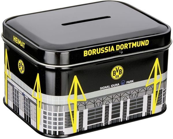 BVB Metallspardose - schwarz - Unisex