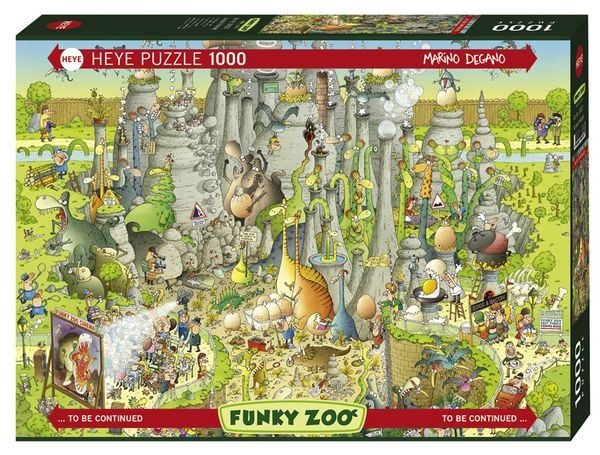 Heye Puzzle Jurassic Habitat Standard, 1000 Teile
