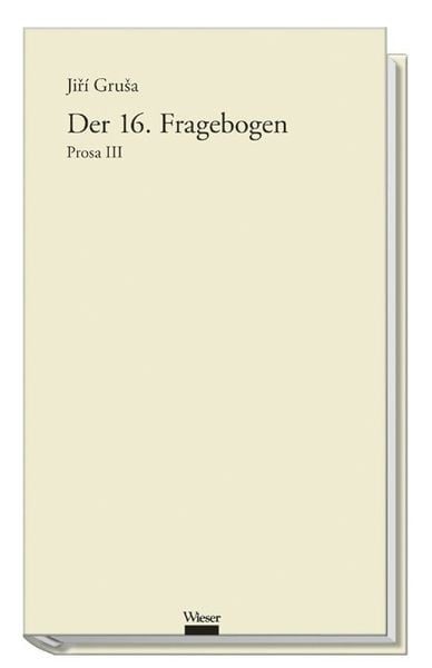 Werkausgabe: Bd.5 Prosa