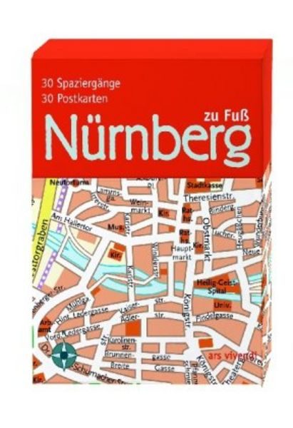 Nürnberg zu Fuß, 30 Postkarten