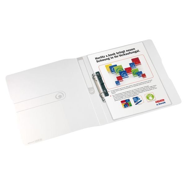 Herlitz Ringbuch 2 Ringe PP (Polypropylen) A4 Transparent