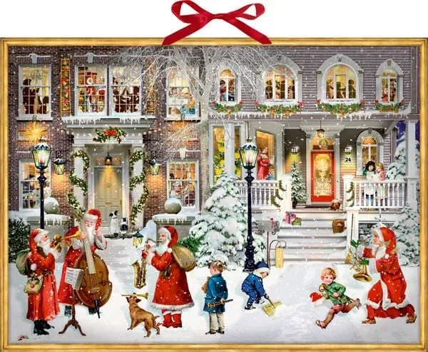 COPPENRATH Adventskalender 52x38cm 94787 A Wonderful Christmas Time