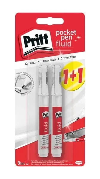 Pritt Kleben Pritt Korrektur Pocket Pen flüssig, 2 8 ml