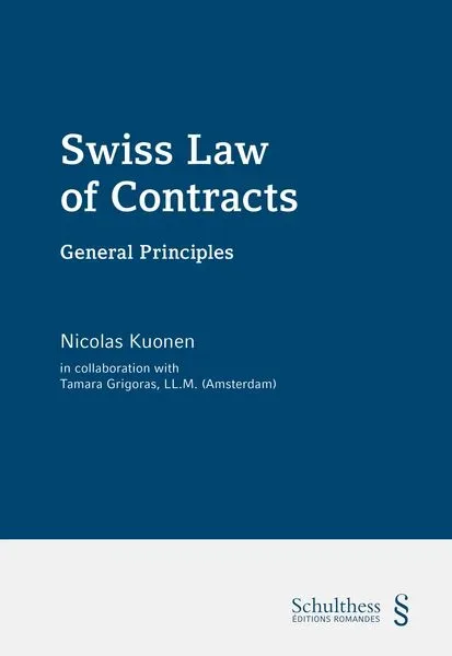 Swiss Law of Contracts