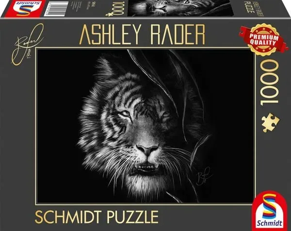 Schmidt Spiele Ashley Rader: Wilderness - Tiger, Im Zeichen der Freiheit, Puzzle