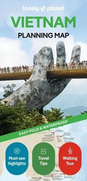 Lonely Planet Vietnam Planning Map