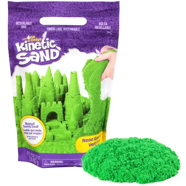 Spinmaster Kinetic Sand Color Bag grün, 907 g