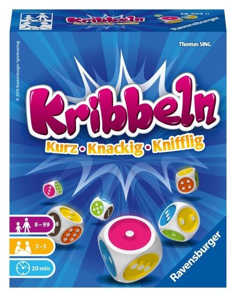 Kribbeln, Würfelspiel