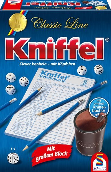 Classic Line: Kniffel, Würfelspiel