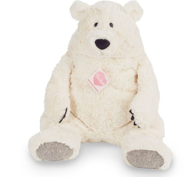 Hermann Teddy Kuscheltier HERZEKIND POLARBÄR JONES (50cm) in weiß
