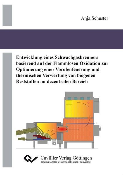 Entwicklung eines Schwachgasbrenners basierend auf der Flammenlosen Oxidation zur Optimierung einer Vorofenfeuerung und thermischen Verwertung von biogenen Reststoffen im dezentralen Bereich