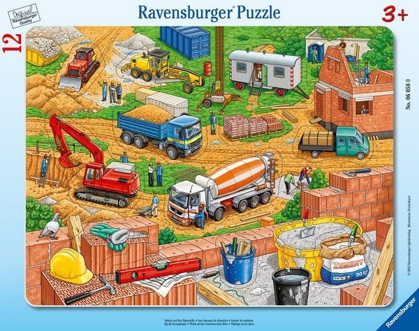 Ravensburger Arbeit auf der Baustelle