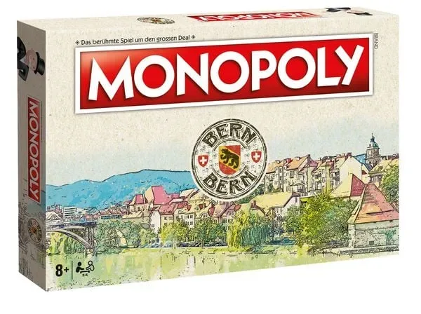 Hasbro Monopoly Bern Spiel