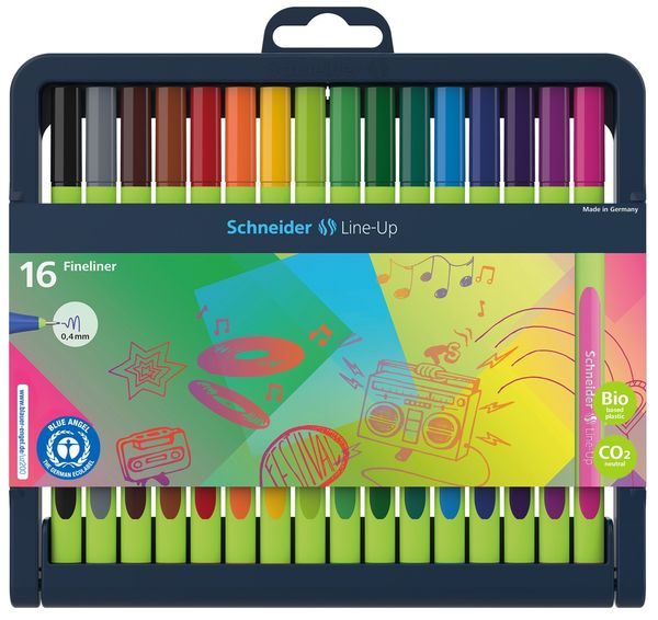 Schneider Fineliner Line-Up E-16 16