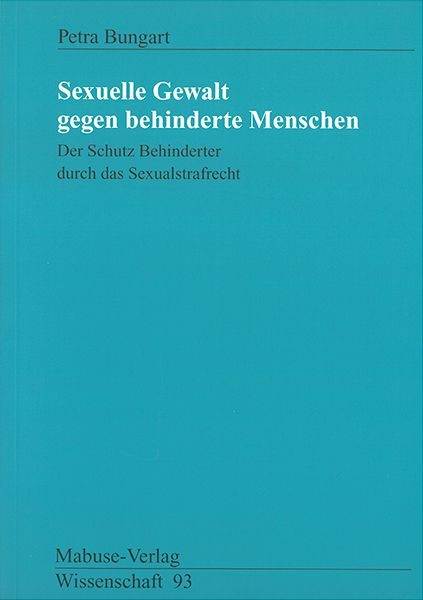 Sexuelle Gewalt gegen behinderte Menschen