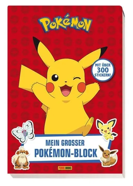 Panini - Pokémon: Mein großer Pokémon-Block, Multicolor