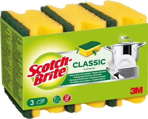 Scotch-Brite Schwamm Synthetik Classic