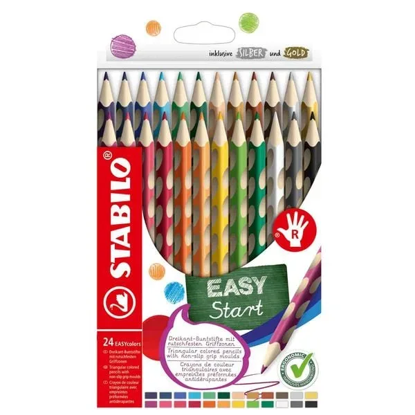 STABILO - Farbstifte, 24 Stk, Multicolor