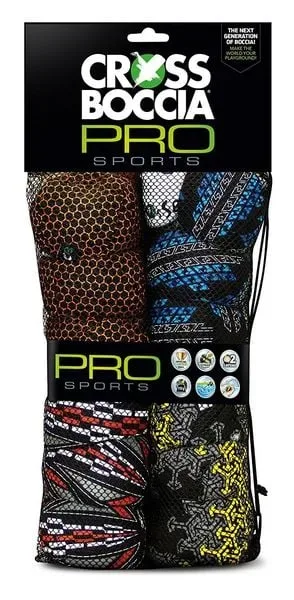 Crossboccia® Familypack Pro 4x3er Set für 4 Spieler Race Arrows