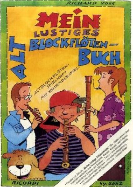 Mein lustiges Altblockflötenbuch