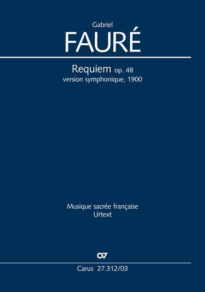 Requiem d-Moll op.48, Klavierauszug