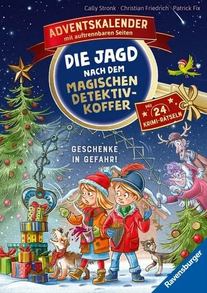 Die Jagd nach dem magischen Detektivkoffer - Adventskalender: Geschenke in Gefahr!