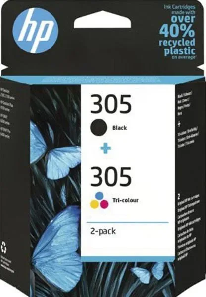 HP Tintenpatrone 305 BK/color 6ZD17AE DeskJet 2300/2700 2-Pack