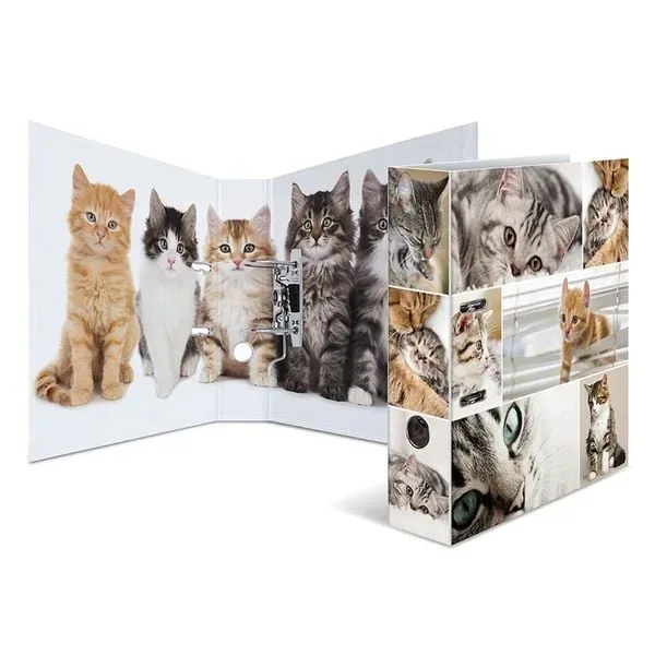 Herma Motiv-Ordner A4 Animals Katzen